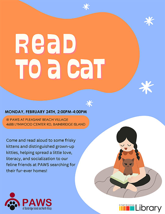 Read to a Cat poster